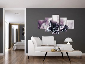 Obraz - Fioletowy marmur N⁰2 (125x70 cm)