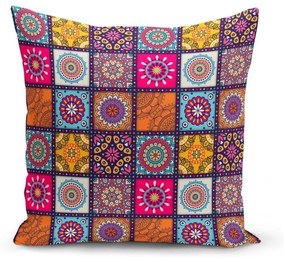 Poszewki na poduszki zestaw 4 szt. 45x45 cm Mandala Tiles – Minimalist Cushion Covers