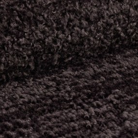 Antracytowy narożnik modułowy z materiału bouclé (prawostronny) Bellis – Micadoni Home