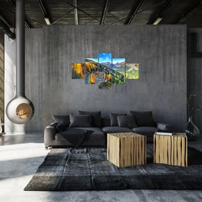 Obraz - Przełęcz Malajska (125x70 cm)