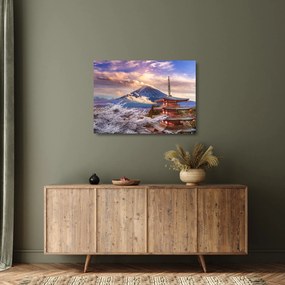 Obraz na szkle - Góra Fuji (70x50 cm)