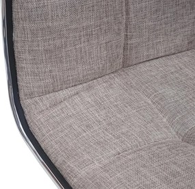 Krzesło do jadalni MCW-C41 (zestaw 6 sztuk),  kremowo-szare