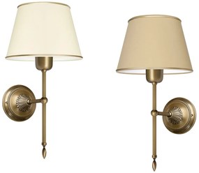 Klasyczny kinkiet mosiężny LA-K1