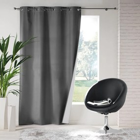 Antracytowa zasłona termiczna 140x260 cm Icemount – douceur d'intérieur