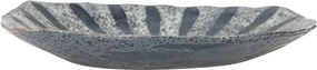 Szary kamionkowy talerz do serwowania ø 32 cm Ramie – Bloomingville