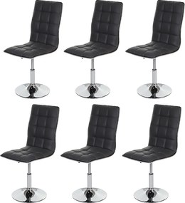 Krzesło do jadalni MCW-C41 (zestaw 6 sztuk),  szary