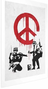 Plakat Wojna i pokój 21x30 cm bez ramy z marginesem ARTGEIST B