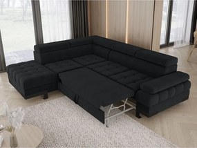 Narożnik SELVA L z funkcją spania i pojemnikiem Lewostronny w tkaninie AUSTIN 21 WERSAL