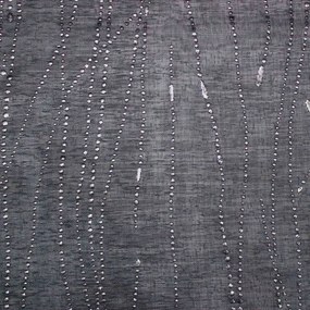 Antracytowe firanki z woalu zestaw 2 szt. 70x200 cm Filiane – douceur d'intérieur