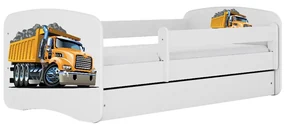 Łóżko dziecięce BABY DREAMS 180x80 ciężarówka KOCOT KIDS