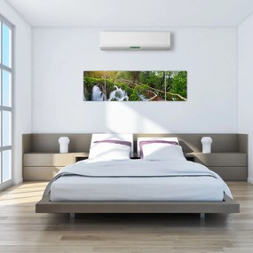 Obraz - Jeziora Plitwickie (170x50 cm)