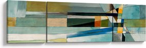 Obraz - Abstrakcja (170x50 cm)
