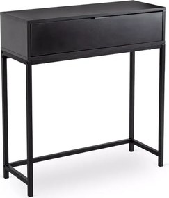 Troy toaletka z szufladami – loftowa, metal i drewno