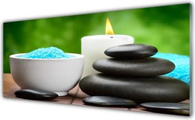 Szkło nad Blatem Relaksująca Kompozycja z Solą