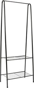 Minimalistyczny czarny wieszak na ubrania G4-G30