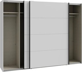 Duża szafa przesuwna 270 cm Nektarius 12411, kolor secret grey