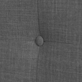 Tapicerowane łóżko 120x12x200 cm szare