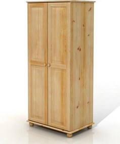 Szafa sosnowa Nova 2D na kulach