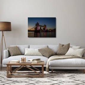 Obraz na szkle - Tower bridge (70x50 cm)