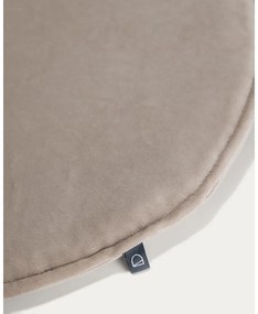 Aksamitna poduszka na krzesło ø 35 cm Rimca – Kave Home