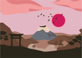 Obraz - Japonia N⁰2 (70x50 cm)