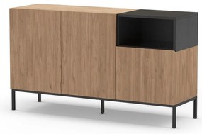 Komoda w naturalnym kolorze 140x80 cm Cailin – Marckeric