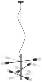 Czarna lampa wisząca ø 55 cm Spica – Kave Home