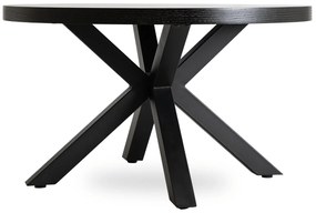 Stolik Kawowy LINCOLN 80 cm Czarny Loft