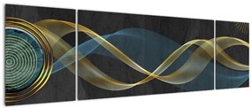 Obraz - Abstrakcja (170x50 cm)
