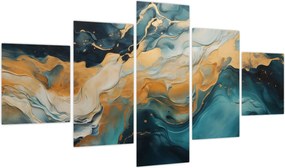 Obraz - Abstrakcja (125x70 cm)