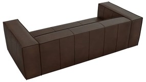 Ciemnobrązowa skórzana sofa 227 cm Madame – Windsor &amp; Co Sofas