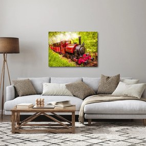 Obraz pociągu parowego (70x50 cm)