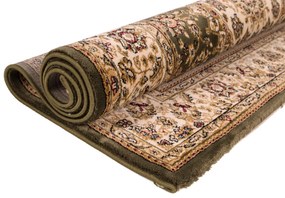 Dywan klasyczny Venezia Ornament Kremowo Zielony 300 cm x 400