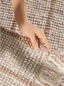 Kremowy dywan z juty tkany ręcznie 160x230 cm Harvest Sierra – Elle Decoration