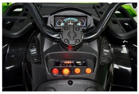 Quad na akumulator bmd0909 zielony 24v