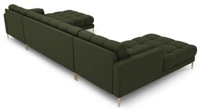 Zielony narożnik (w kształcie litery U) Bali – Cosmopolitan Design