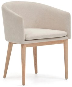 Kremowe krzesło Harlan – Kave Home