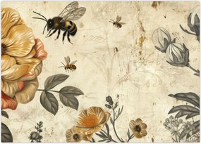 Obraz - Bee Meadow (70x50 cm)
