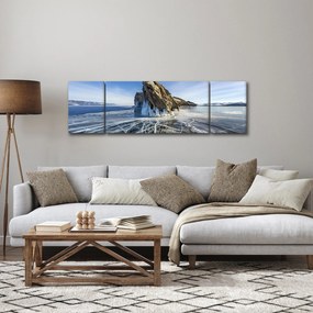 Obraz lodowej skały (170x50 cm)