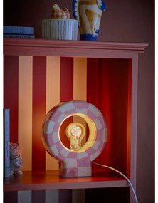 Różowa lampa stołowa (wysokość 23,5 cm) Vialini – Bloomingville
