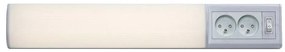 Rabalux 78040 - LED Oświet. blatu kuchennego z gniazdem BATH 2E LED/10W/230V 4000K 50cm biały