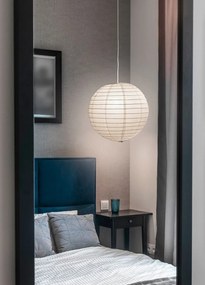 Biały abażur ø 40 cm Paper – Trio