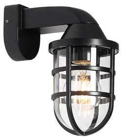 Zewnetrzna Nowoczesna lampa ścienna zewnętrzna czarna IP54 - Joeri Nowoczesny Oswietlenie zewnetrzne