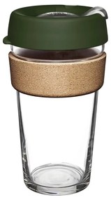 Zielony kubek podróżny 454 ml Brew Cork Pine L – KeepCup