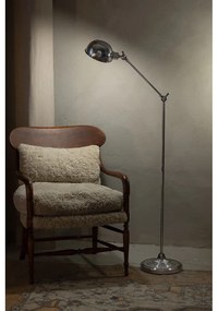 Lampa stojąca w kolorze srebra (wysokość 143 cm) Portland – Markslöjd