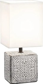 Ideal Lux - Lampa stołowa KALI 1xE14/40W/230V biała/szara