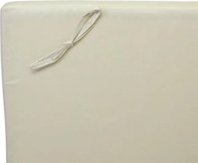 Poduszka na leżak Garth - kremowe