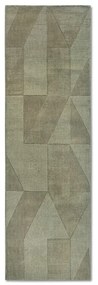 Zielony wełniany chodnik tkany ręcznie 80x250 cm Ursule – Villeroy&amp;Boch