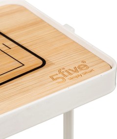 Stojak na papier toaletowy z zapasem, półka na telefon