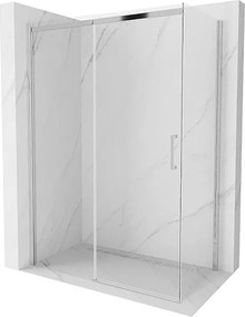 Mexen Omega kabina prysznicowa rozsuwana 150 x 80 cm, transparent, chrom - 825-150-080-01-00